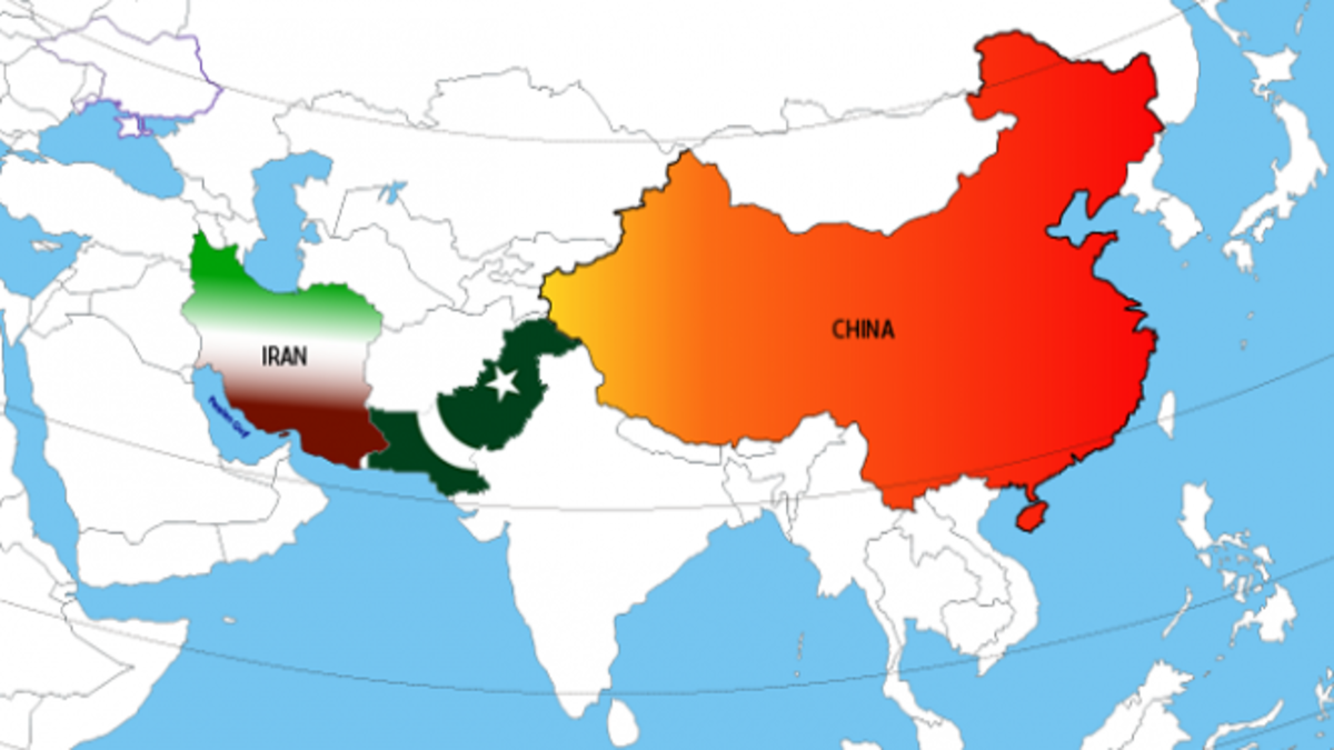 Союз россии ирана и китая. Граница Пакистана и Китая. Россия Китай Иран. Иран на карте. Россия Иран Китай Пакистан.
